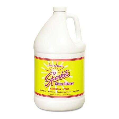 A.J. Funk And Co Sparkle Glass Cleaner, Gallon Bottle, 4 Bottles - 20500 20500